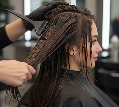 servicio de tinte en peluquería